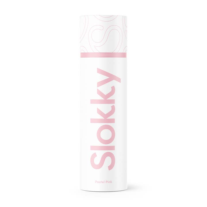 Slokky - Venta al por mayor Botellas de agua - Botella termo rosa pastel y tapa - 500 ml