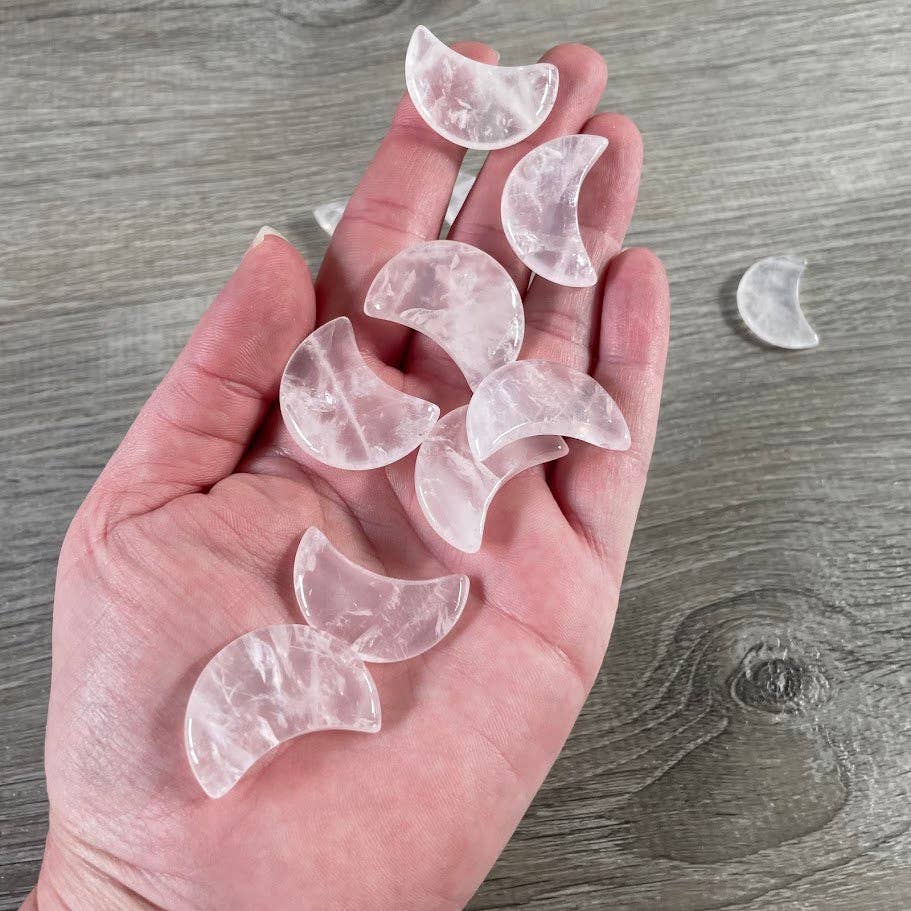 Keystone Crystals - Wholesale Spiritual Stone/Crystal - Crescent Moon Crystal Carvings – Assorted Gemstones & Styles15