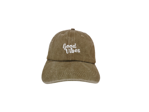 PEGADA SOCKS - Wholesale Baseball Cap - Unisex - GOOD VIBES CAP10