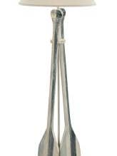 Nautical Stripe 2-Paddle Floor Lamp for wholesale by Coast Lamp Mfg