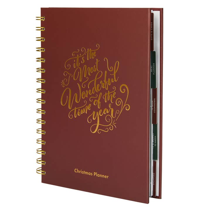Christmas Planner - Mulberry for wholesale by Perfect Planner Company