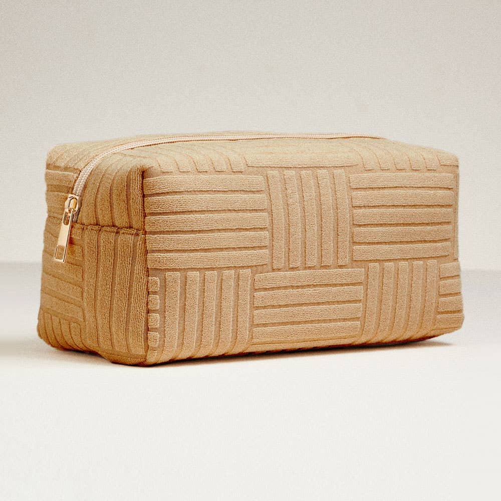 Sensibling Corp. - Vendita all'ingrosso Borsa per trucchi/cosmetici - Borsa Cosmetica a Motivo a Griglia0