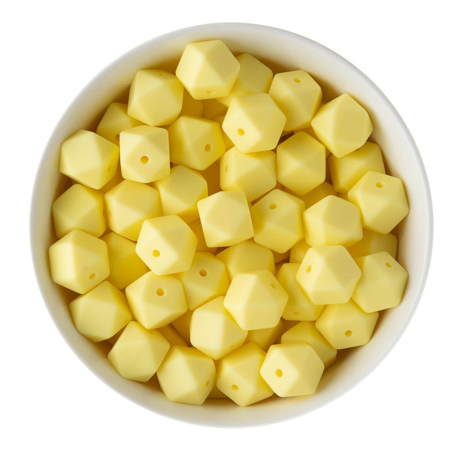 Cara & Co Silicone Craft Supply – wholesale Beads – 14mm Hexagon Silicone Beads5