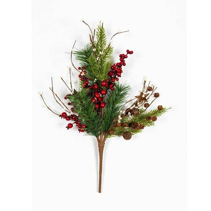 Pine Cones & Rust Stars - Small Rusty Bells Bouquet for wholesale by KMI International Corp.