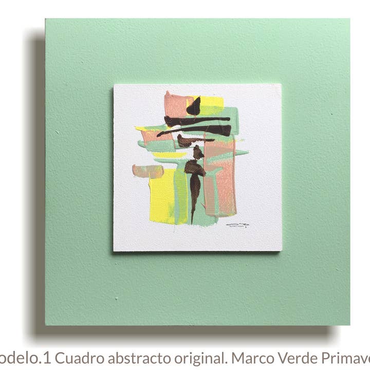 Decoratief beeld. Abstract acrylschilderij. Origineel. voor wholesale door Galoartworks