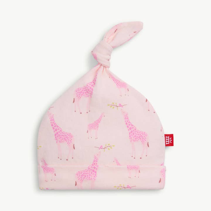 ROZE HOED VAN BIOLOGISCH KATOEN VAN JOLIE GIRAFFE voor wholesale door Magnetic Me