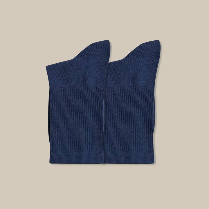 Happy Knits – wholesale Socks – Men's – Men’s Cotton Crew Socks - Soft & Breathable, Solid Colors2