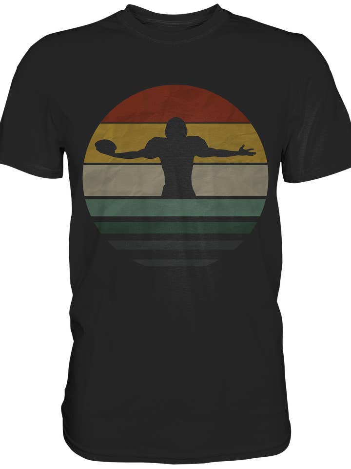 Retro American Football T-shirt for wholesale by Tigerlino®