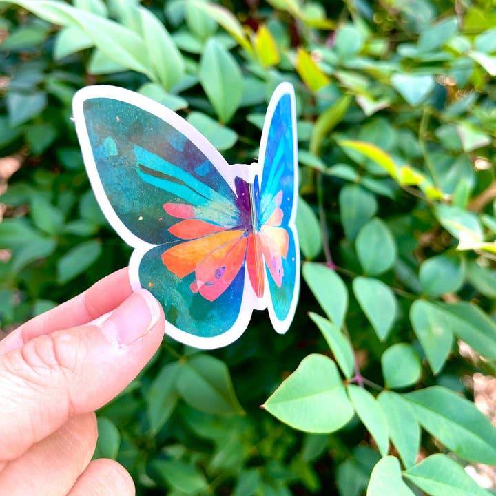 Butterfly Side Magnetic Bookmark - Bokälskare - Present - Bookt för wholesale av Big Chair Dreams