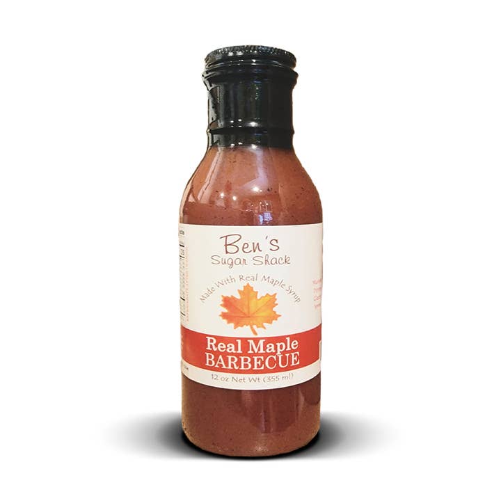 Ben's REAL Maple BBQ Sauce 12 oz for wholesale by Ben's Sugar Shack