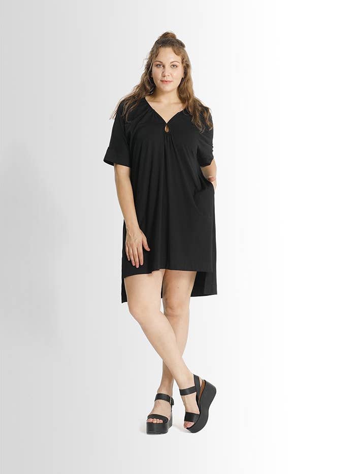 Eleni Keyhole Dress for wholesale by Shegul