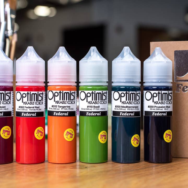 Federal Color - Wholesale Writing Ink - Optimist Mixable Color, Sketching Set of 65