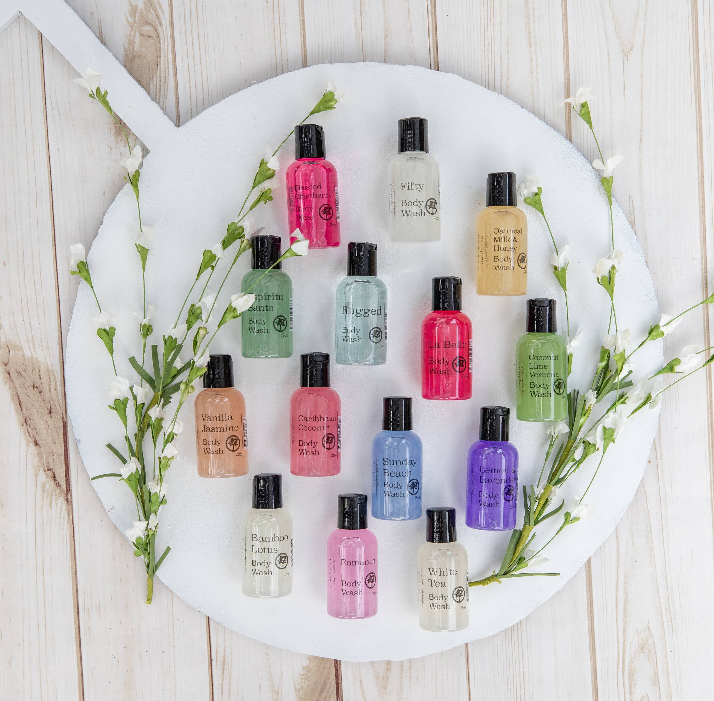 Simplified Soap - Wholesale Body Wash/Shower Gel - 2oz Body Wash1