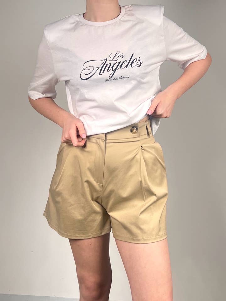 Short met hoge taille - NOLA voor wholesale door MAXMILA PARIS