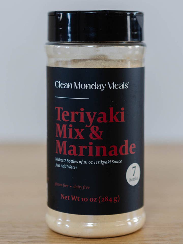 Mélange de teriyaki et marinade pour la vente par Clean Monday Meals