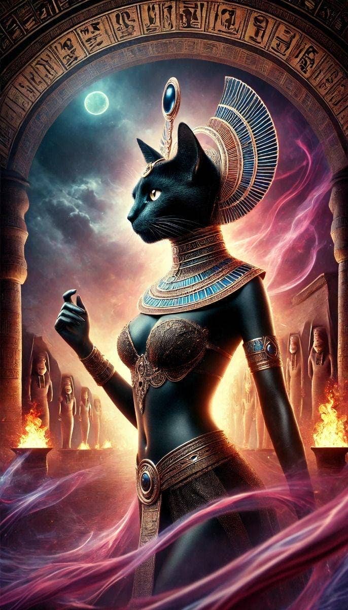 Gifts of Isis - Wholesale Bath/Body Oil - Bastet Body Oil: Evil Eye Protection Body Oil 2