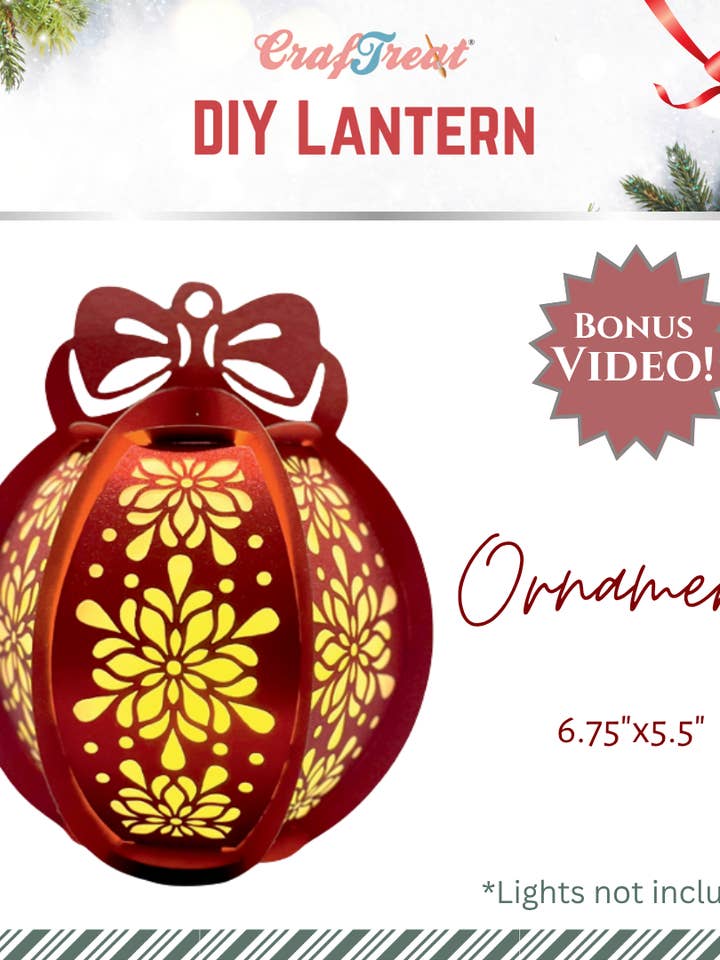 Craftreat DIY Paper Lanterns - Ornament for wholesale by CrafTreat