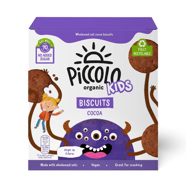 Piccolo Kids Cocoa Biscuits Kids for wholesale by Piccolo Foods