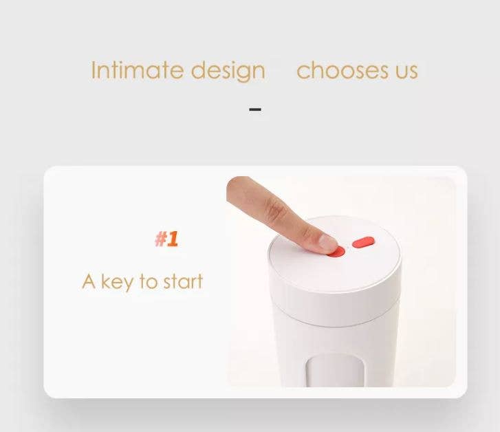 VIGOR – Großhandel Mixer – VIGOR Tragbarer Mixer und Entsafter mit USB, Reise-Trinkflasche8