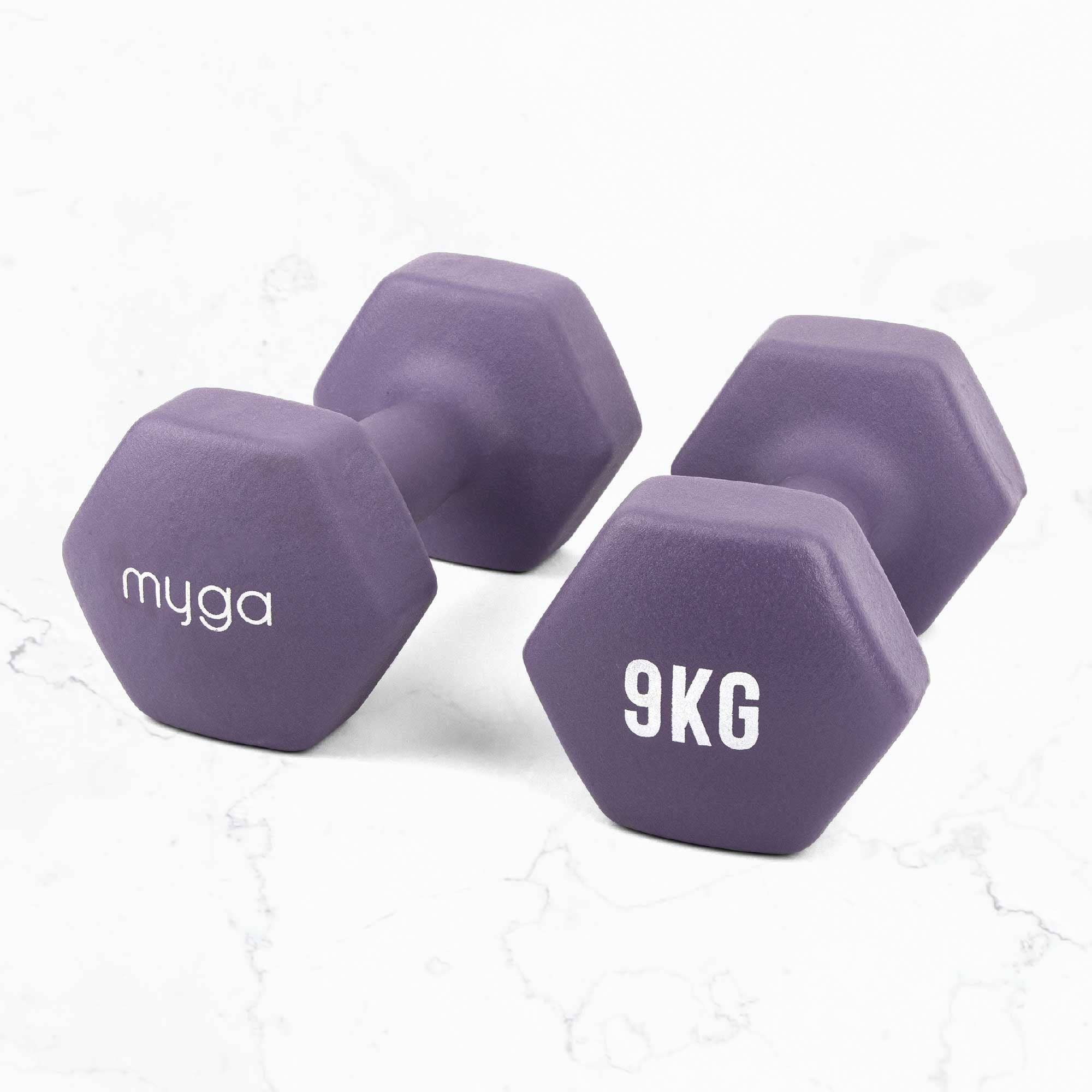 Myga - Wholesale Fitness Equipment - Pair Hex Dumbbell 1-10KG7