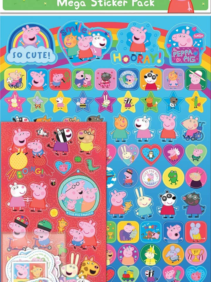 Peppa Pig och vänner Mega Pack för wholesale av Paper Projects Ltd