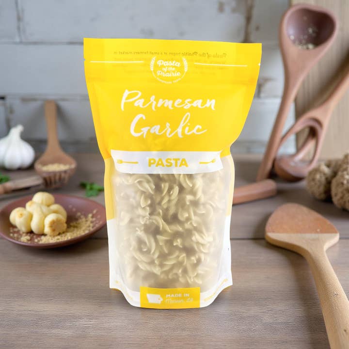 Pasta of the Prairie - Wholesale Pasta - Parmesan Garlic Pasta2