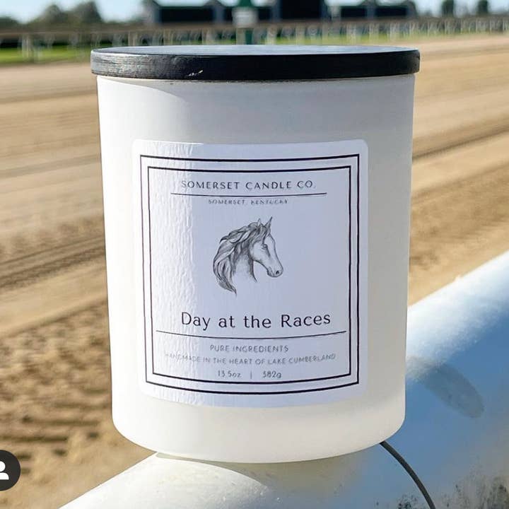 Somerset Candle Co. - Wholesale Jar/Filled Candle - Day at the Races0