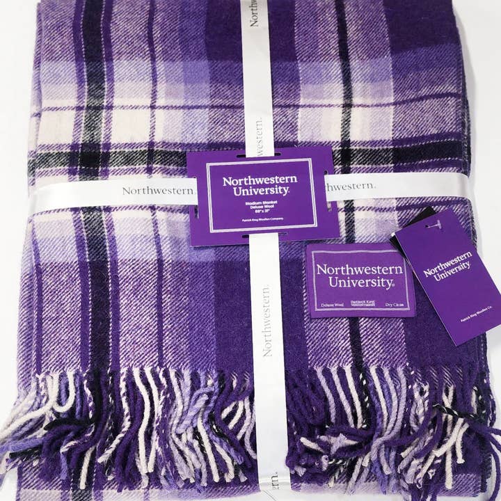 Patrick King Woollen Company - Wholesale Throw Blanket - Northwestern Knee Blanket2