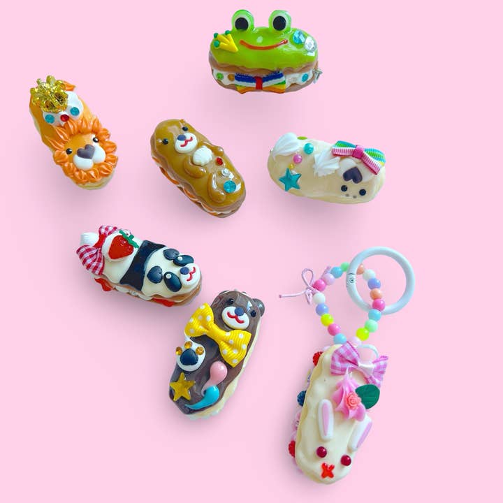 Pop Cutie Accessories & Gifts - Wholesale Keychain – Women's - DIY Eclair Bag Charm I Bagcharm I Keychain4