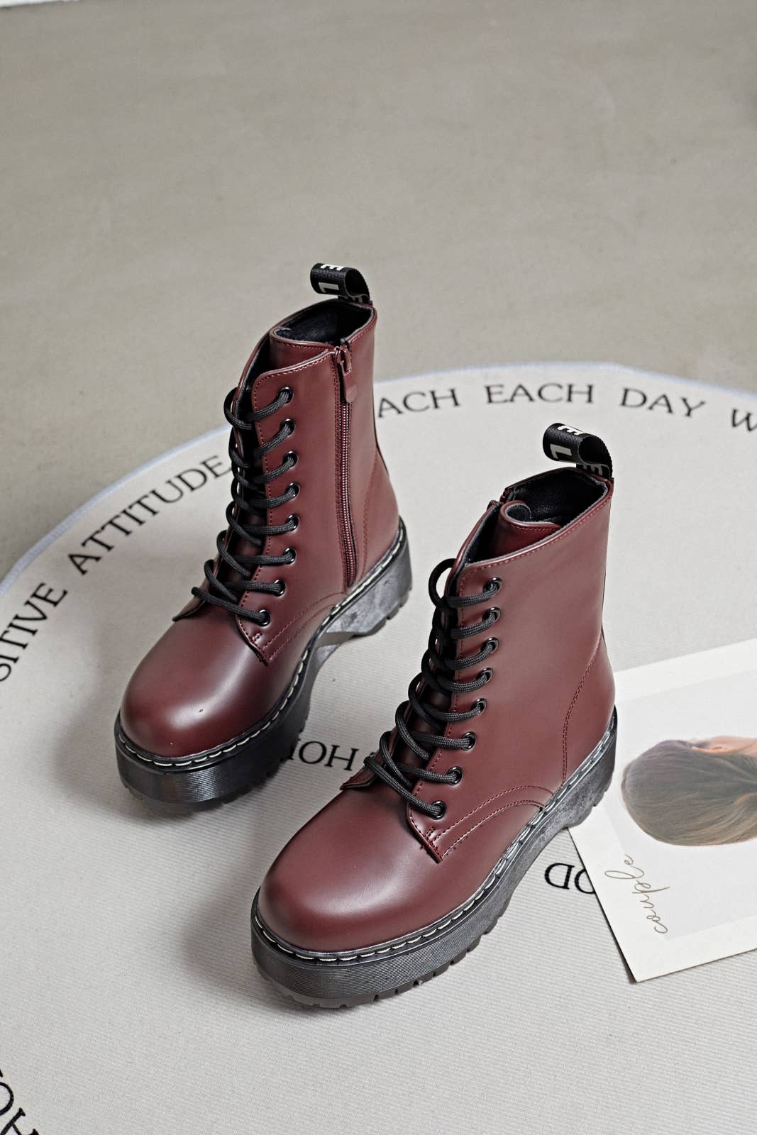 ERYNN - Wholesale Laarsjes - Dames - Plateau-enkellaarzen - Charlee5