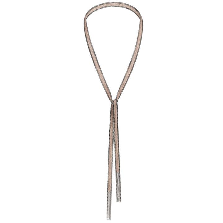 Anhelar el Collar Bufanda Larga con Borla de Cadena para venta al por mayor de HoopLa