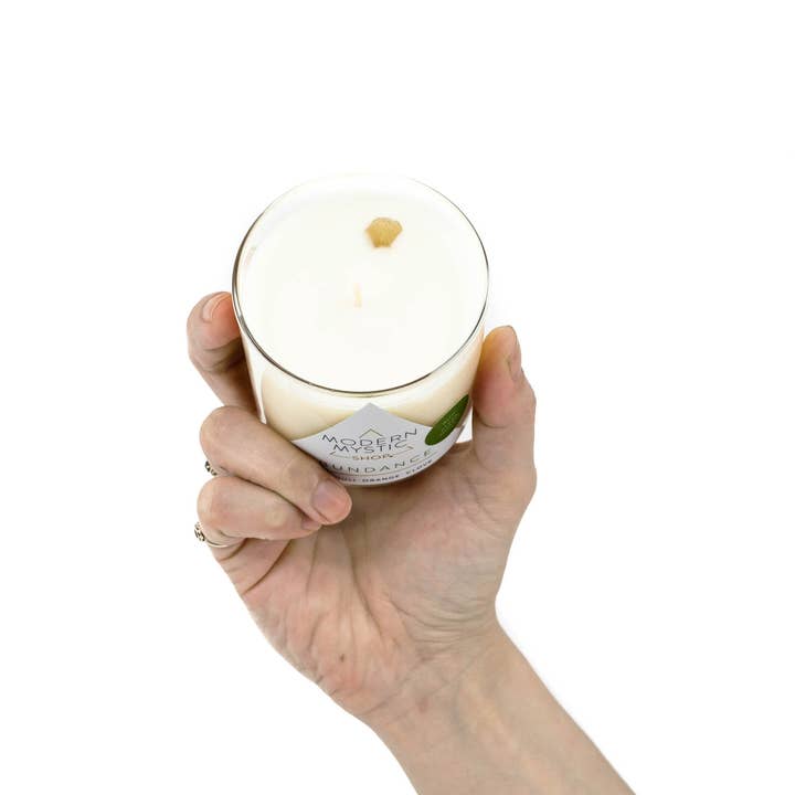 Modern Mystic Shop - Wholesale Jar/Filled Candle - Abundance Candle3