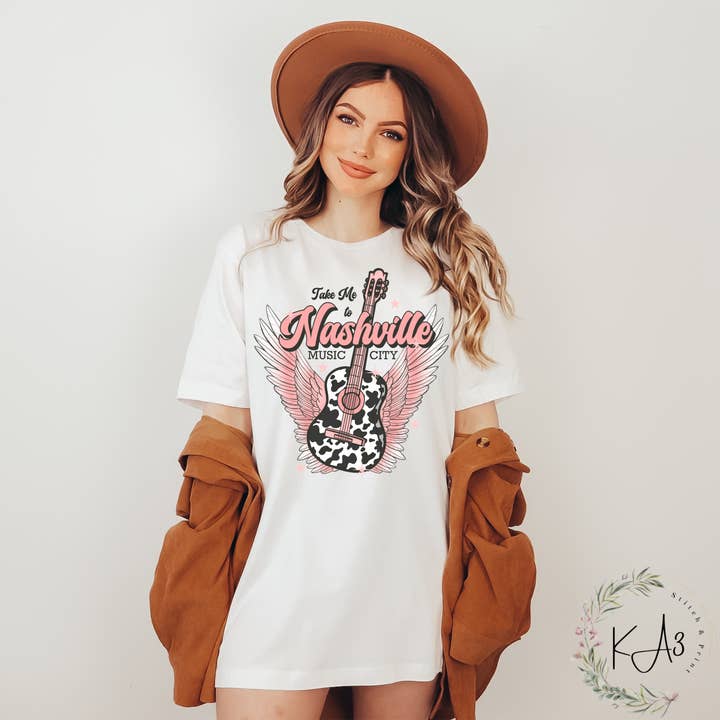 Take me to Nashville for wholesale by KA3 Stitch & Print
