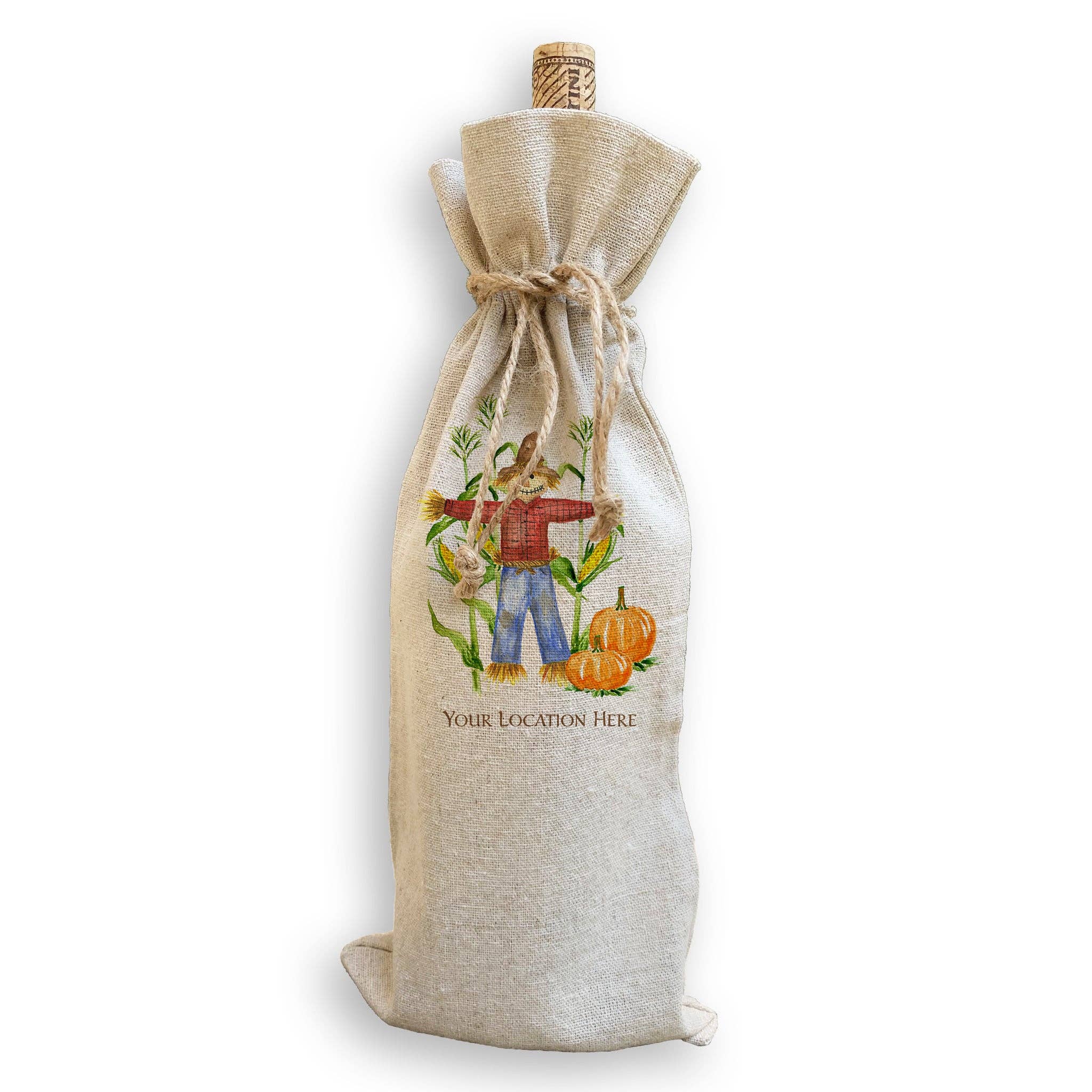 French Graffiti - Wholesale Theedoek - Vogelverschrikker met locatie3