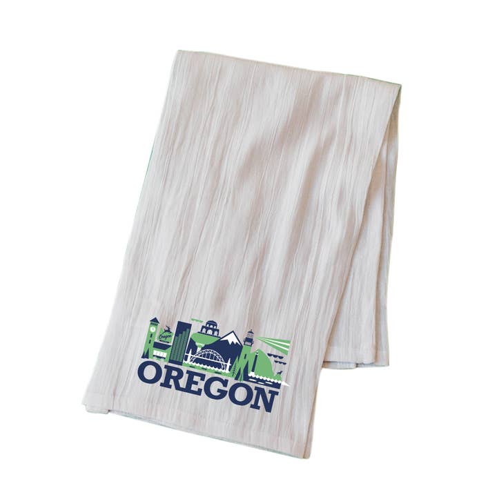 Strofinaccio Oregon Cityscape per la vendita all'ingrosso da parte di All Good Living