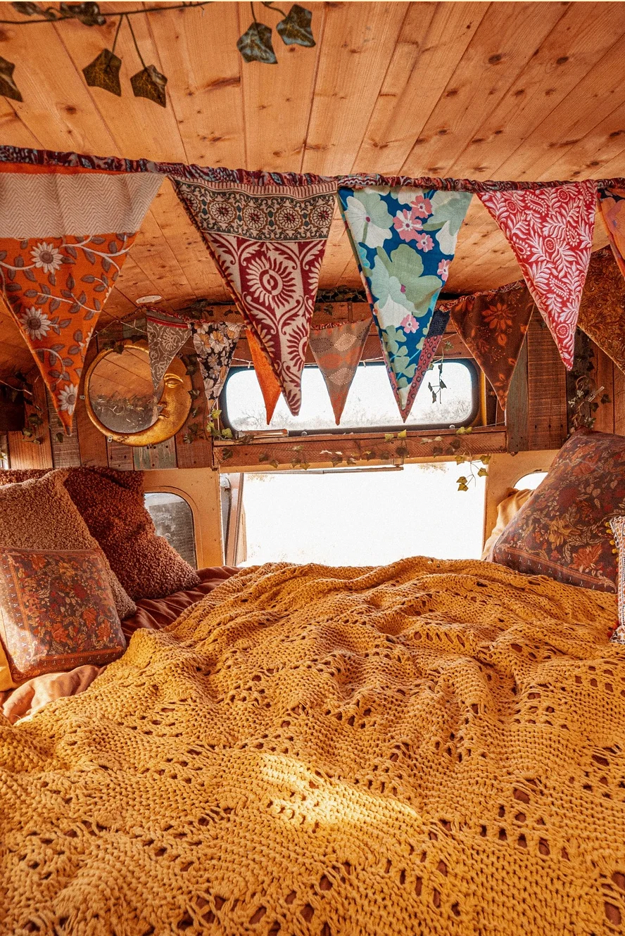 Gardenbelle Shop - Wholesale Flag - Recycled Hippie Boho Pennant Flags, Bohemian Decor3