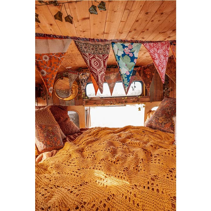 Gardenbelle Shop - Wholesale Flag - Recycled Hippie Boho Pennant Flags, Bohemian Decor3