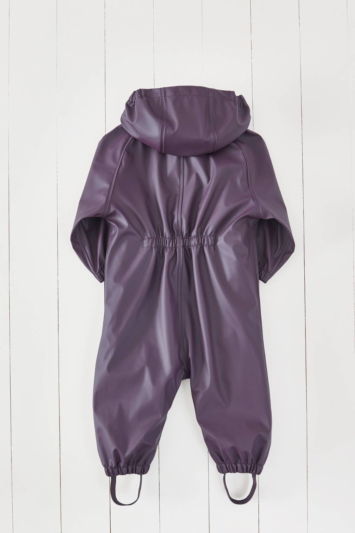 Grass & Air – wholesale Rain suit – Kids – Amethyst Purple Kids  Puddlesuit6