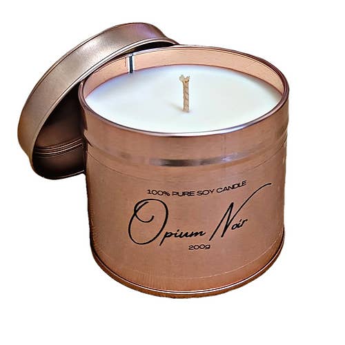 Opium Noir Scented Candle for wholesale by Aurora Heart Cosmetics