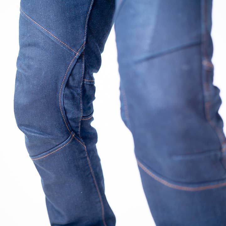 Bolid’ster - MAD PROJECT – calças de ganga - Homem por atacado – JEANS RIDE'STER ÍNDIGO EM ARMALITH®