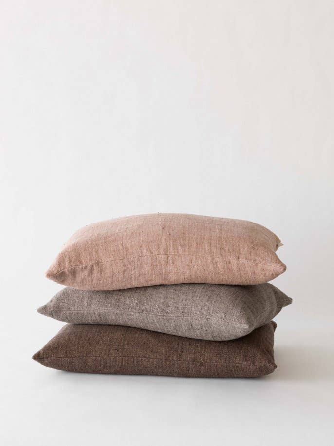 Tell Me More - Vente Housse de coussin - Housse de coussin Margaux 40 x 60 cm en lin épais2