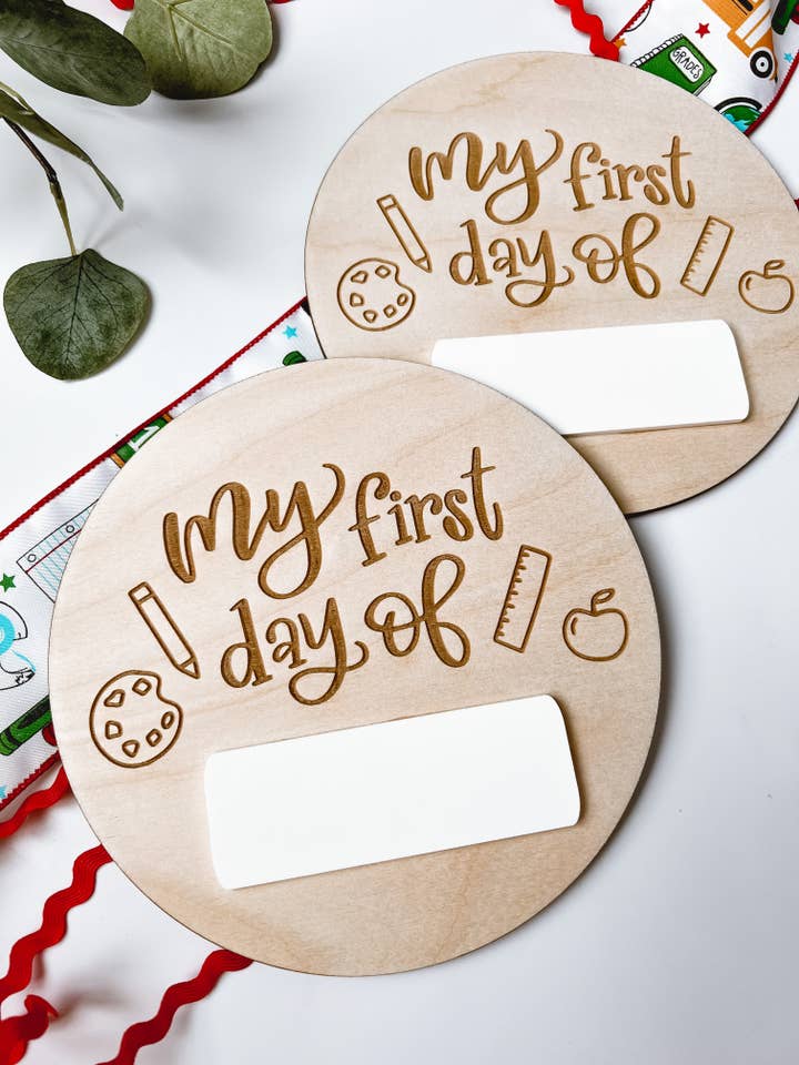 Ronda del primer día de clases para venta al por mayor de Simply Adoorable Designs