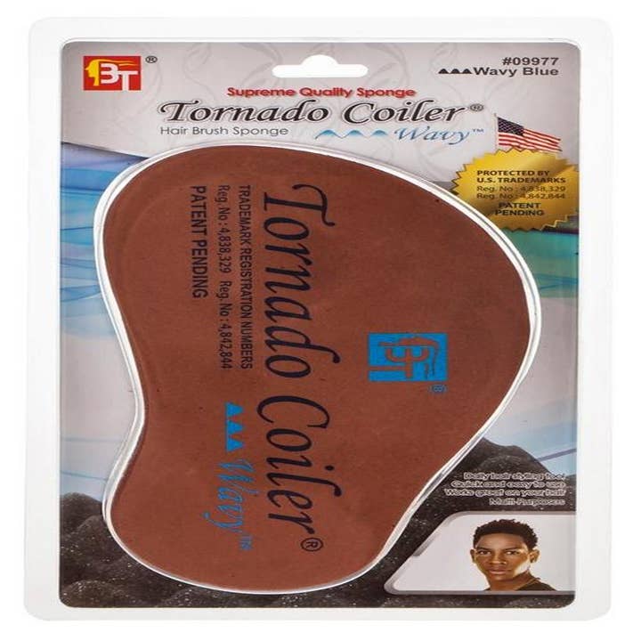 KT Supply - Wholesale Retailer Display - Jewelry - Tornado Coiler Blue Wavy