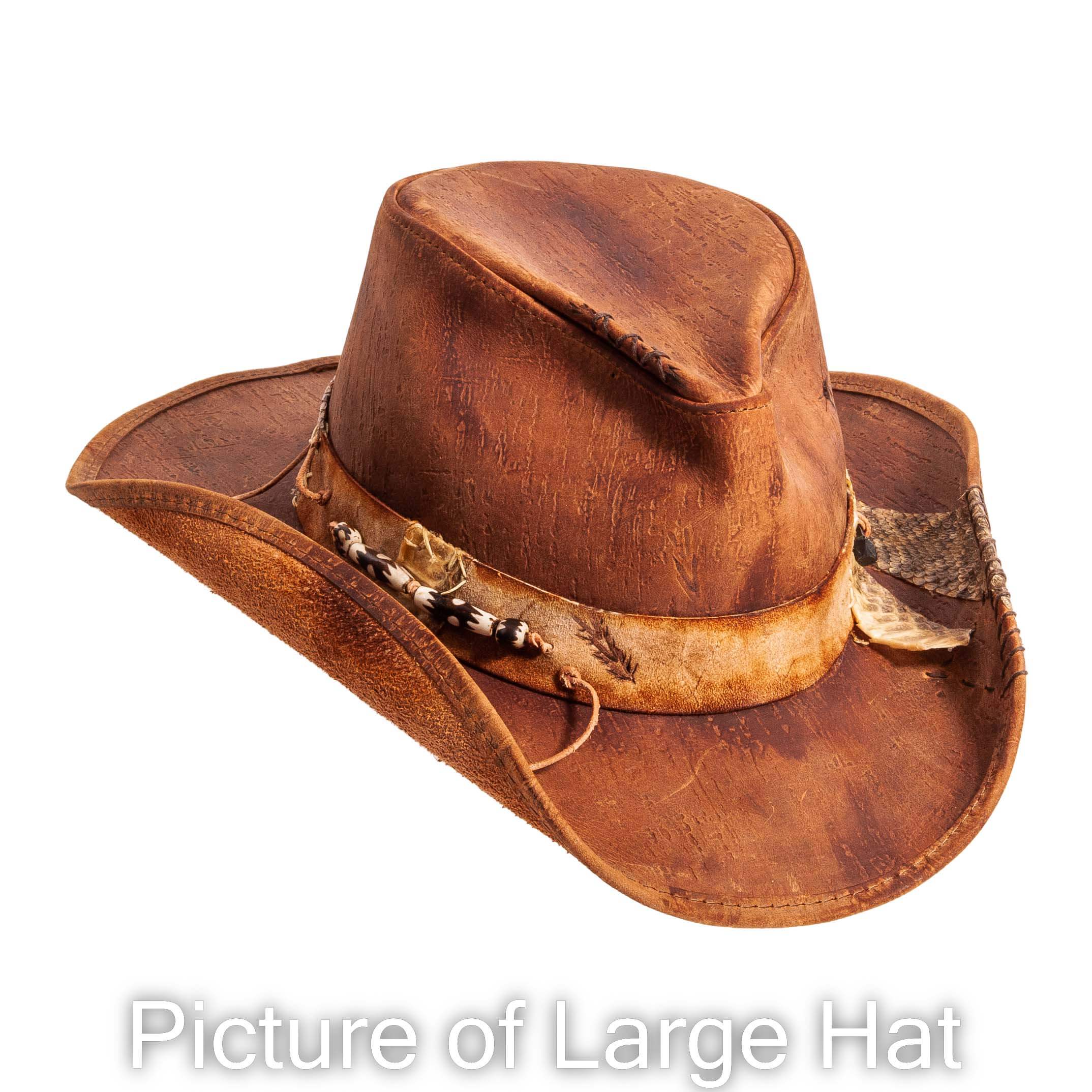 American Hat Makers – wholesale Cowboyhatt - Unisex – Äkta läder cowboyhatt Founders Edition - Stil Sidewinder8