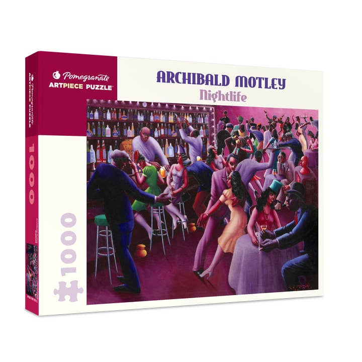 Pomegranate - Wholesale Puzzle - Adult - Archibald Motley: Nightlife 1000-Piece Jigsaw Puzzle0