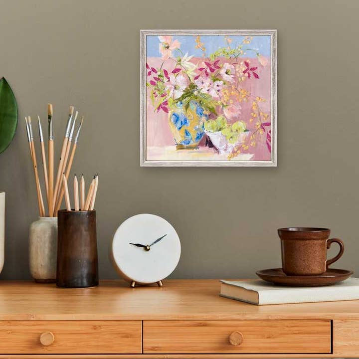 Fruit And Flowers 2 Mini Framed Canvas for wholesale by GreenBox Art