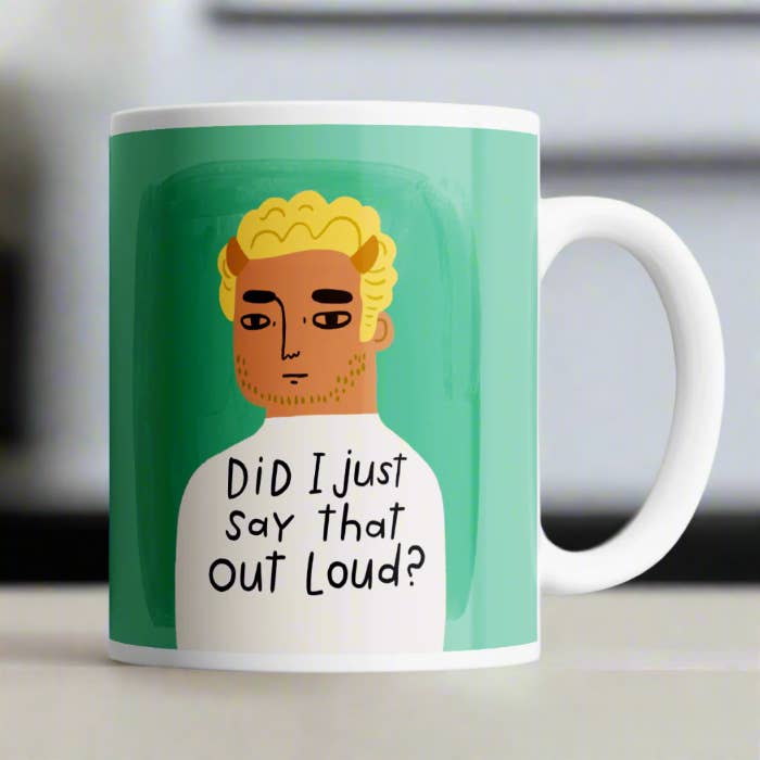 Did I Just Say That Out Loud? Grumpy Bastard Mug for wholesale by Disrupted Industries