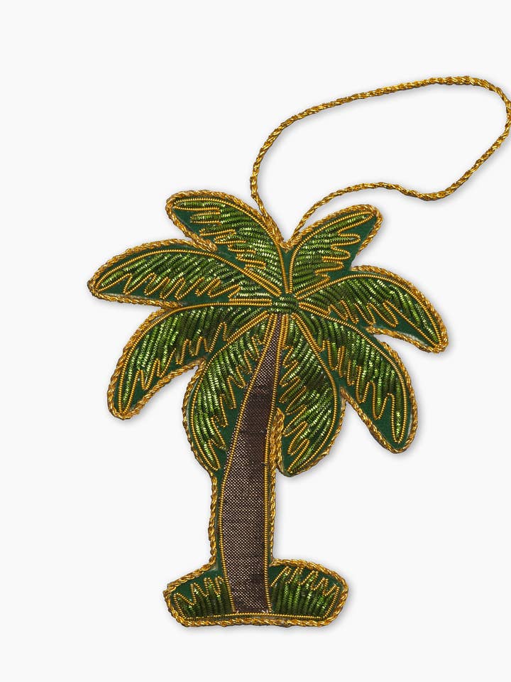 Palm Tree Ornament for wholesale by Henry Handwork