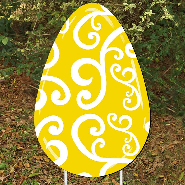 Steel Southern Designs - Wholesale Door Hanger - Outdoor Metal Art Egg16