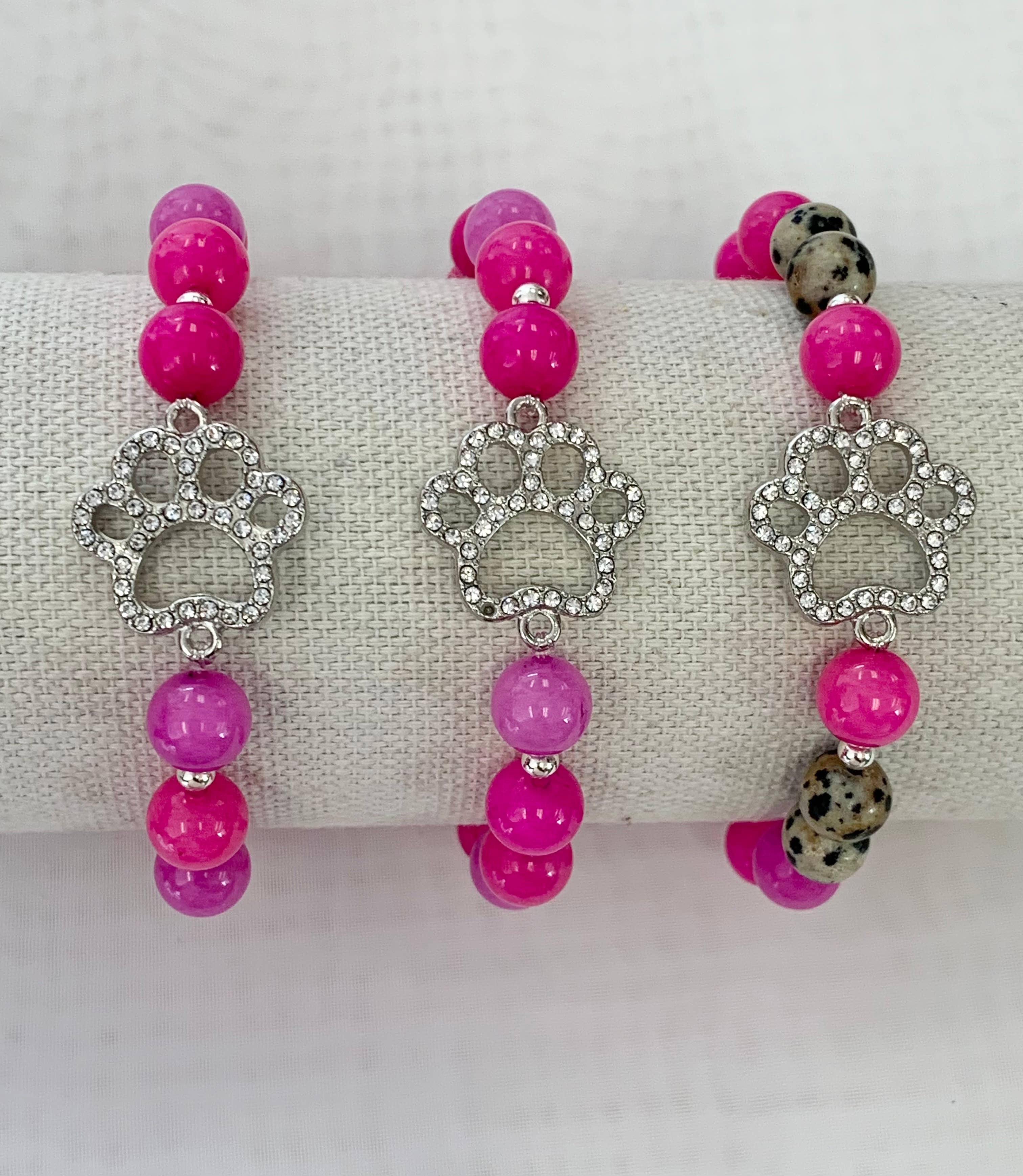 Tiffany J’adore Jewelry – wholesale Pärlarmband – valp Kärlek Tass Print Couture pärlstav Stretch armband4